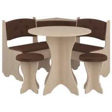 Set coltar bucatarie Pehotin Boiaryn, Stejar Sonoma/Maro Set coltar bucatarie Pehotin Boiaryn, Stejar Sonoma/Maro