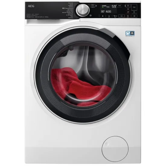 Maşină de spălat-uscat AEG LWR85165O White (10 kg)