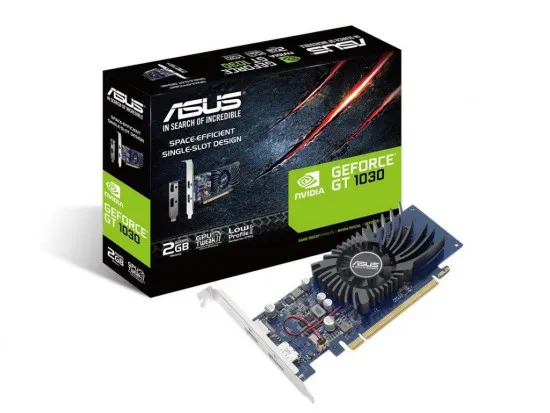 Видеокарта Asus GeForce GT 1030 (2 ГБ/GDDR5/64 бит)