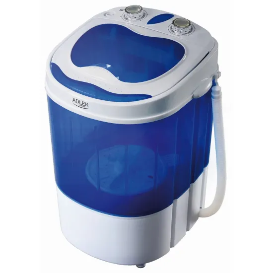 Maşină de spălat semiautomată Adler AD8051 White/Blue (3 kg)