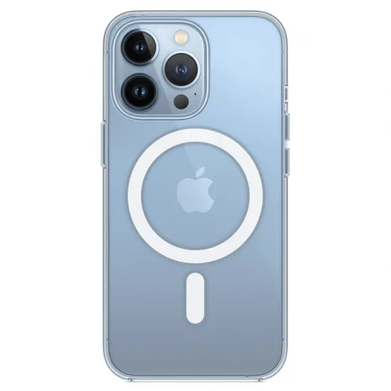 Husă Clear Case with MagSafe pentru iPhone 15, Transparent