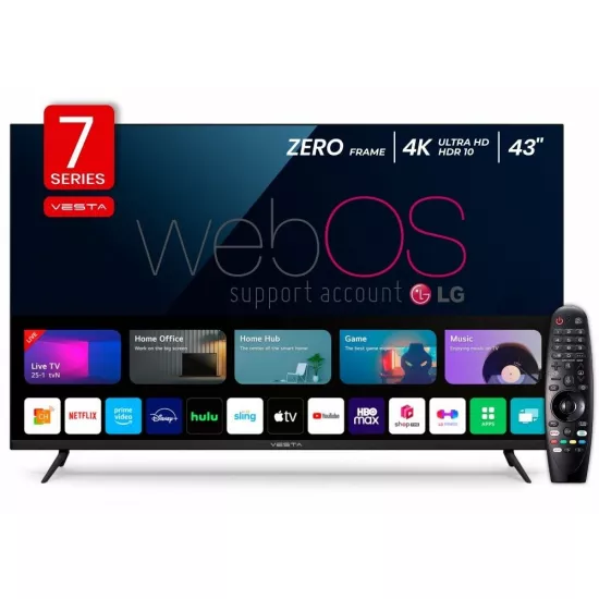 Televizor Vesta WU4375AAA(MR20GA) Black (43"/UHD 4K)