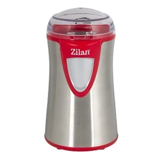RâÅ?niÅ£Ä? de cafea Zilan ZLN8012 Red/Inox (150 W/50 g)