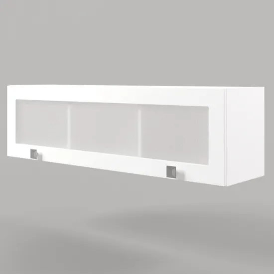 Dulap de perete ML-Mobila Mira N8, 140x35x40 cm, Alb