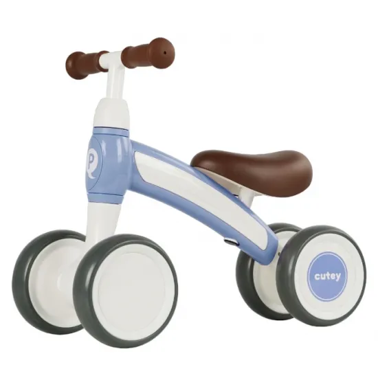 Bicicleta fără pedale Qplay Cutey Pastel Blue