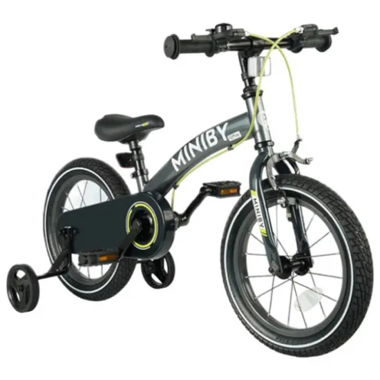 BicicletÄ? copii Qplay Miniby 3in1 Grey (14")