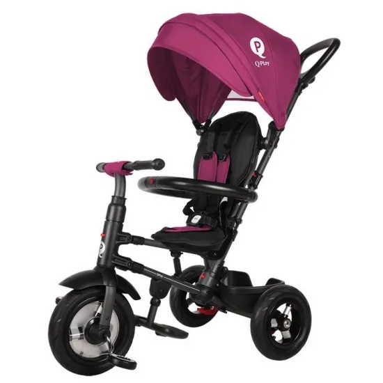 Tricicleta Qplay Rito Rubber Purple