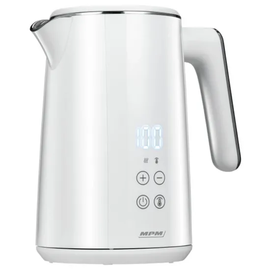 Fierbător electric MPM MCZ-120 White (1.5 l/2200 W)