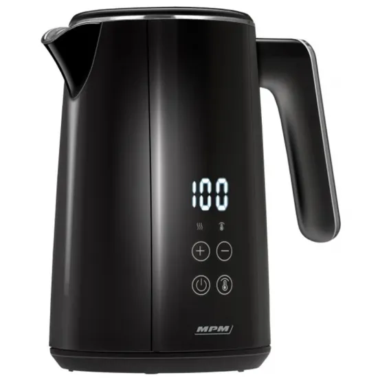 Fierbător electric MPM MCZ-120C Black (1.5 l/2200 W)