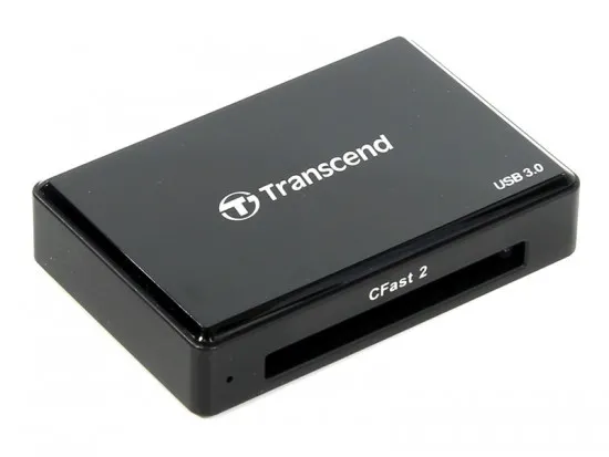 Card Reader Transcend TS-RDF2, Black