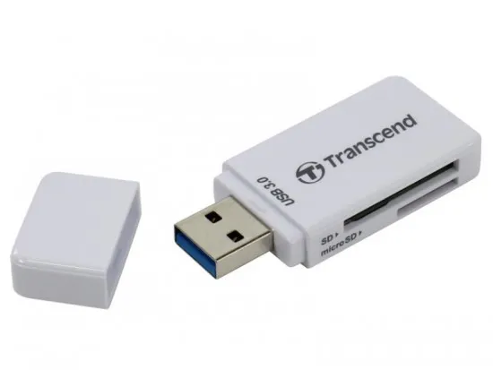 Картридер Transcend TS-RDF5W White