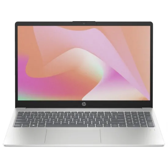 Laptop 15,6" HP 15-fd0083ci / Intel Core i3-N305 / 8 GB / 512 GB SSD M.2 PCIe NVMe / Natural Silver