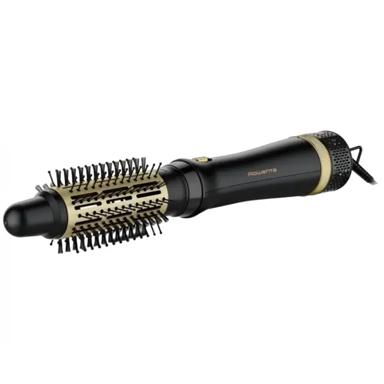 Uscător de păr-perie Rowenta CF6330F0, 800 W, Black/Gold