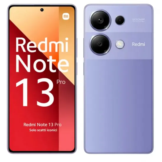 Smartphone Xiaomi Redmi Note 13 Pro 4G, 12GB/512GB, Lavender Purple
