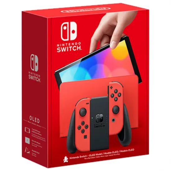Consolă de jocuri Portabilă Nintendo Switch Oled 64GB Mario Consolă de jocuri Portabilă Nintendo Switch Oled 64GB Mario
