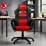 Fotoliu de gaming Arozzi Monza, Black / Red