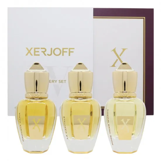 ApÄ? de parfum Xerjoff Discovery Set (Pikovaya Dama+La Capitale+More Than Words) 15ml
