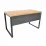 Стол письменный Decoprim B-130, 130x68 см, Sonoma/Black Front/Black Legs