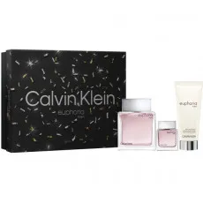 Набор Calvin Klein Euphoria Men Gift Set (edt/50ml + edt/15ml + as/b/100ml) Набор Calvin Klein Euphoria Men Gift Set (edt/50ml + edt/15ml + as/b/100ml)
