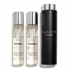 Туалетная вода Chanel Allure Homme Sport Edt Twist and Spray 3X20 Туалетная вода Chanel Allure Homme Sport Edt Twist and Spray 3X20
