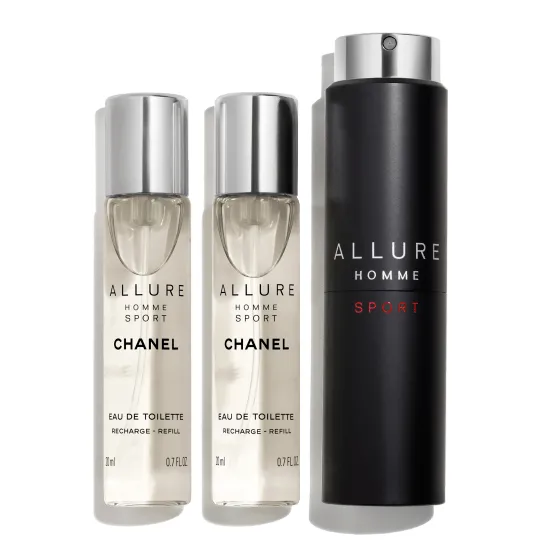 ApÄ? de toaletÄ? Chanel Allure Homme Sport Edt Twist and Spray 3X20