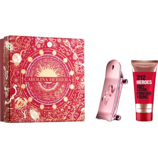 ÐабоÑ? Carolina Herrera 212 Heroes For Her Gift Set (edp/80ml + b/lot/100ml)