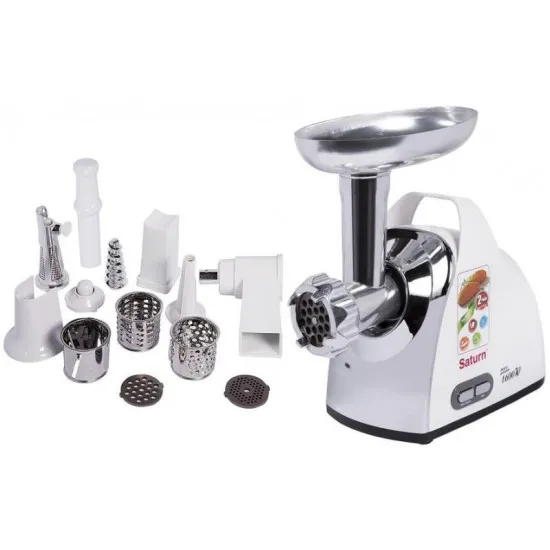 Maşină de tocat carne Saturn ST-FP0094K, White