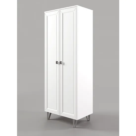 Dulap ML-Mobila Mira N3 (80 cm), Alb