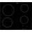 Plită încorporabilă Whirlpool AKT 8090/NE (Black)