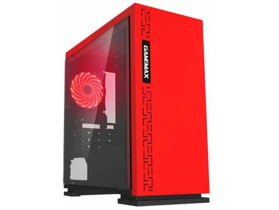 Корпус Gamemax EXPEDITION H605, Red (mATX)