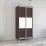 Шкаф купе Mobildor Aron S K, 120x240x60 cm, двери ДСП горизонтально, Венге