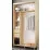 Шкаф купе Mobildor Aron S K2 (170x240) раздвижные двери из ДСП с зеркалом вертикально, Sonoma