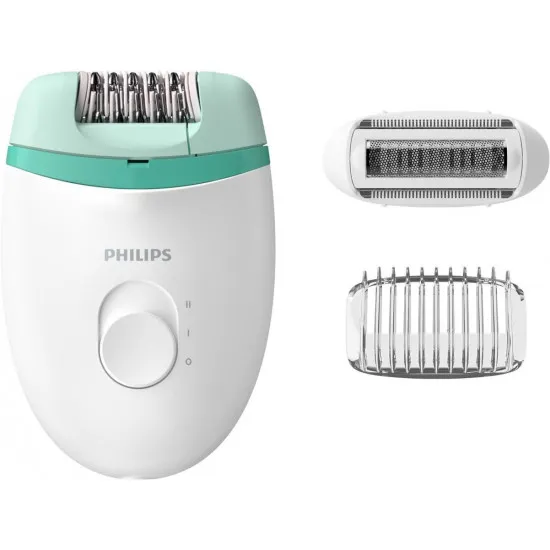Epilator Philips BRE245/00, White/Green
