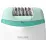 Epilator Philips BRE245/00, White/Green