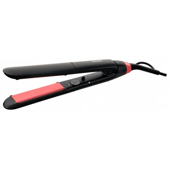 Placă de îndreptat părul Philips BHS376/00, Black