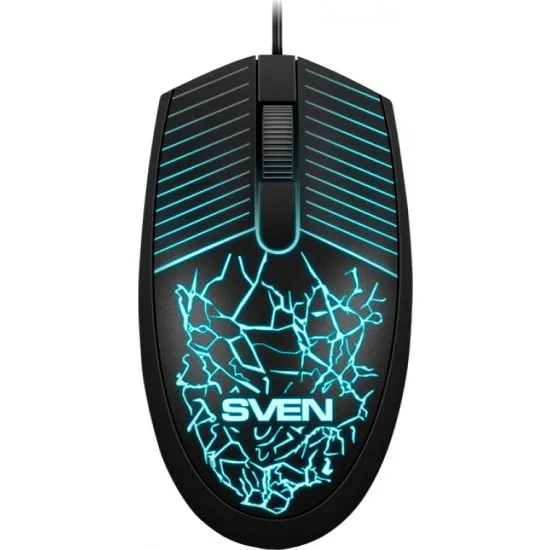 Mouse cu fir Sven RX-70 Black