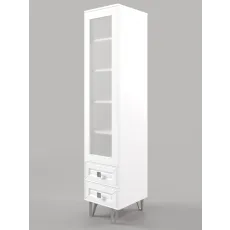 Penal vitrina ML-Mobila Mira N5 (45 cm), Alb Penal vitrina ML-Mobila Mira N5 (45 cm), Alb