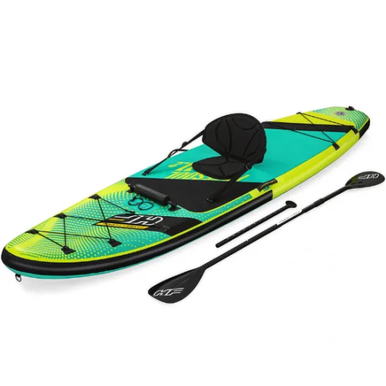 Placă pentru sap surfing Bestway 2in1 Freesoul Tech Convertible 340 х 89 х 15 cm cu cu scaun, vâslă, pompă (65310)