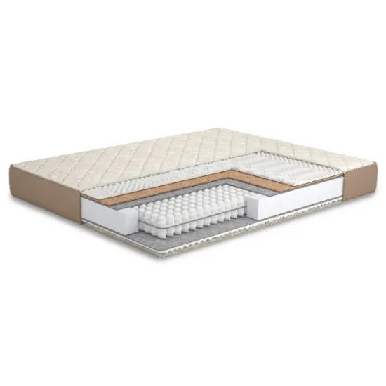 Ортопедический матрас ML-Mobila Beige coconut, 80x200x21 см