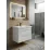 Dulap pentru baie Mashtab Print (Basic) 70 suspendat cu 2 sertare, Alb (11437)