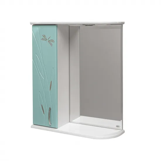 Dulap cu oglindÄ? Mashtab Stuff (60 cm), Green/White