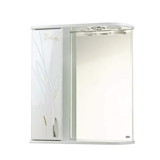 Dulap cu oglindă Mashtab Stuff (70 cm), White