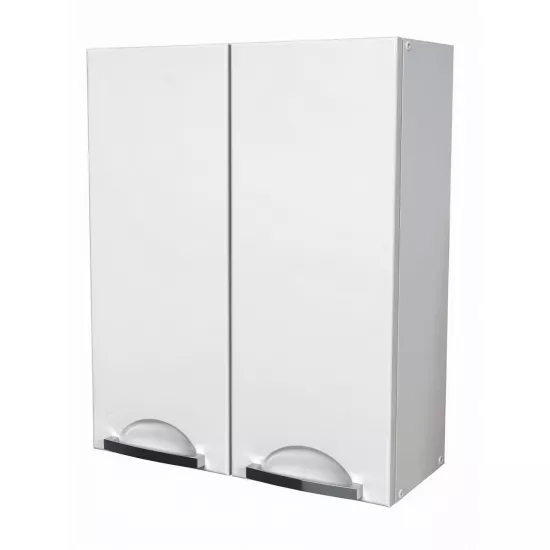 Dulap înalt pentru baie Mashtab Delfin, White (10177)