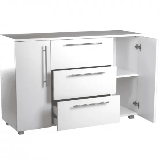 Комод Mashtab Madrid (120 см) 3 ящика, White