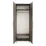 Шкаф Mashtab Tores со штангой, 80x50x200 см, Трюфель