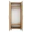 Шкаф Mashtab Tores со штангой, 80x50x200 см, Сонома