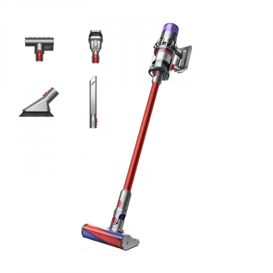 Пылесос вертикальный Dyson V11 Fluffy Nickel/Red