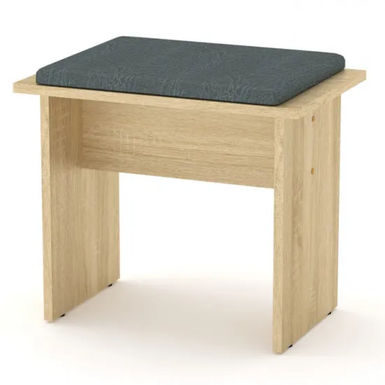 Стул Kompanit Т-7 Серый/Дуб сонома