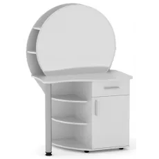 Masă toaletă Kompanit Трюмо-3, White Masă toaletă Kompanit Трюмо-3, White