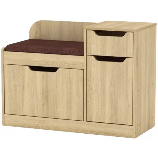 Тумба для обуви Kompanit ТО-12, Дуб сонома